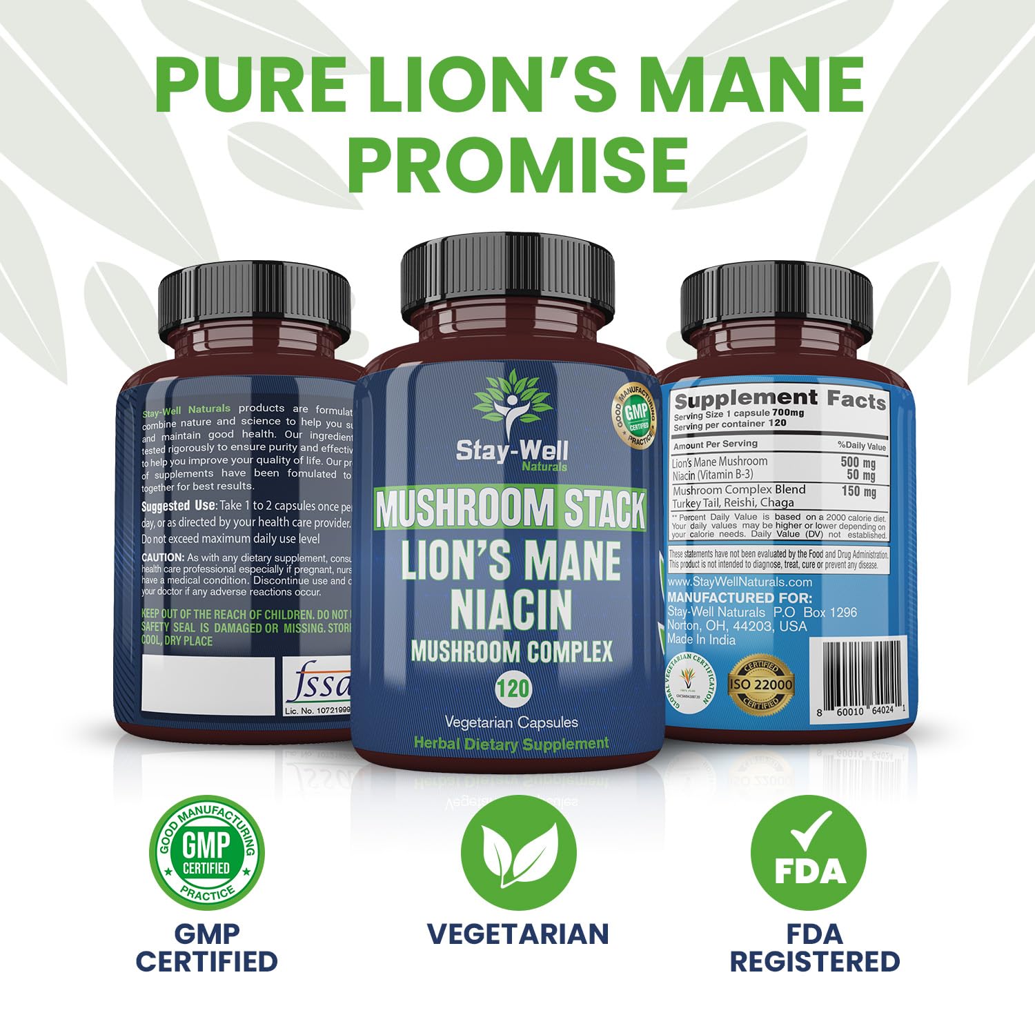 Niacin Vitamin B3 capsule highlight