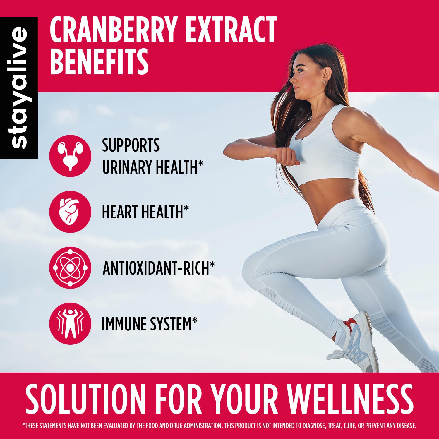 D-mannose and cranberry extract capsules