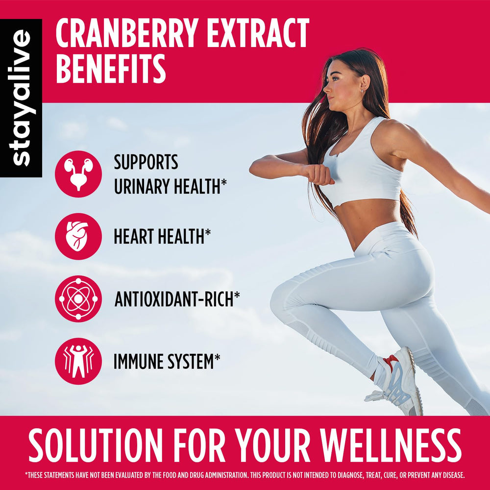 D-mannose and cranberry extract capsules