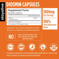 Citrus bioflavonoids extract used in StayAlive Diosmin