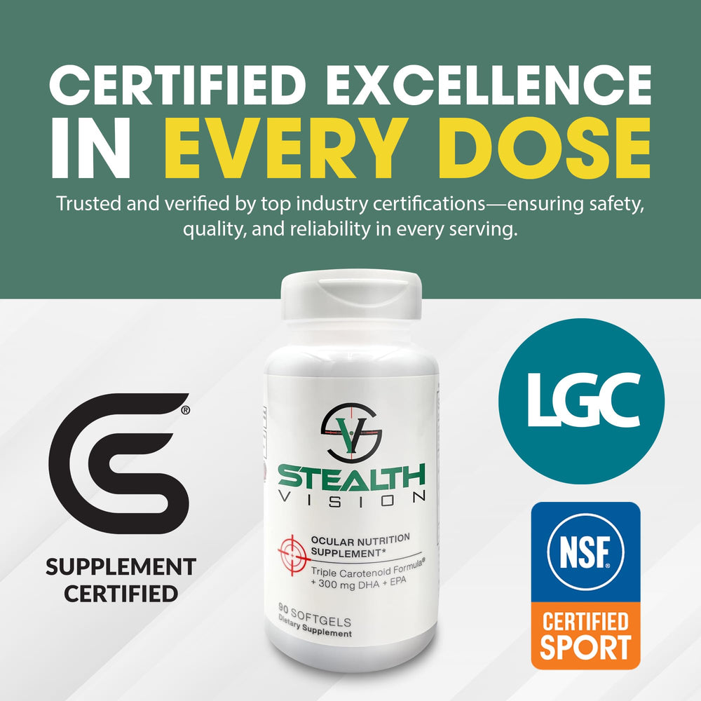 Stealth Vision Eye Vitamin softgel capsules