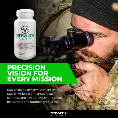 Stealth Vision Eye Vitamin packaging box