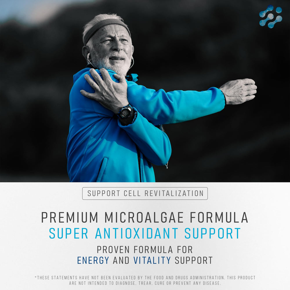 Front view of Stem Cell Supplements packaging with Celulas Madre