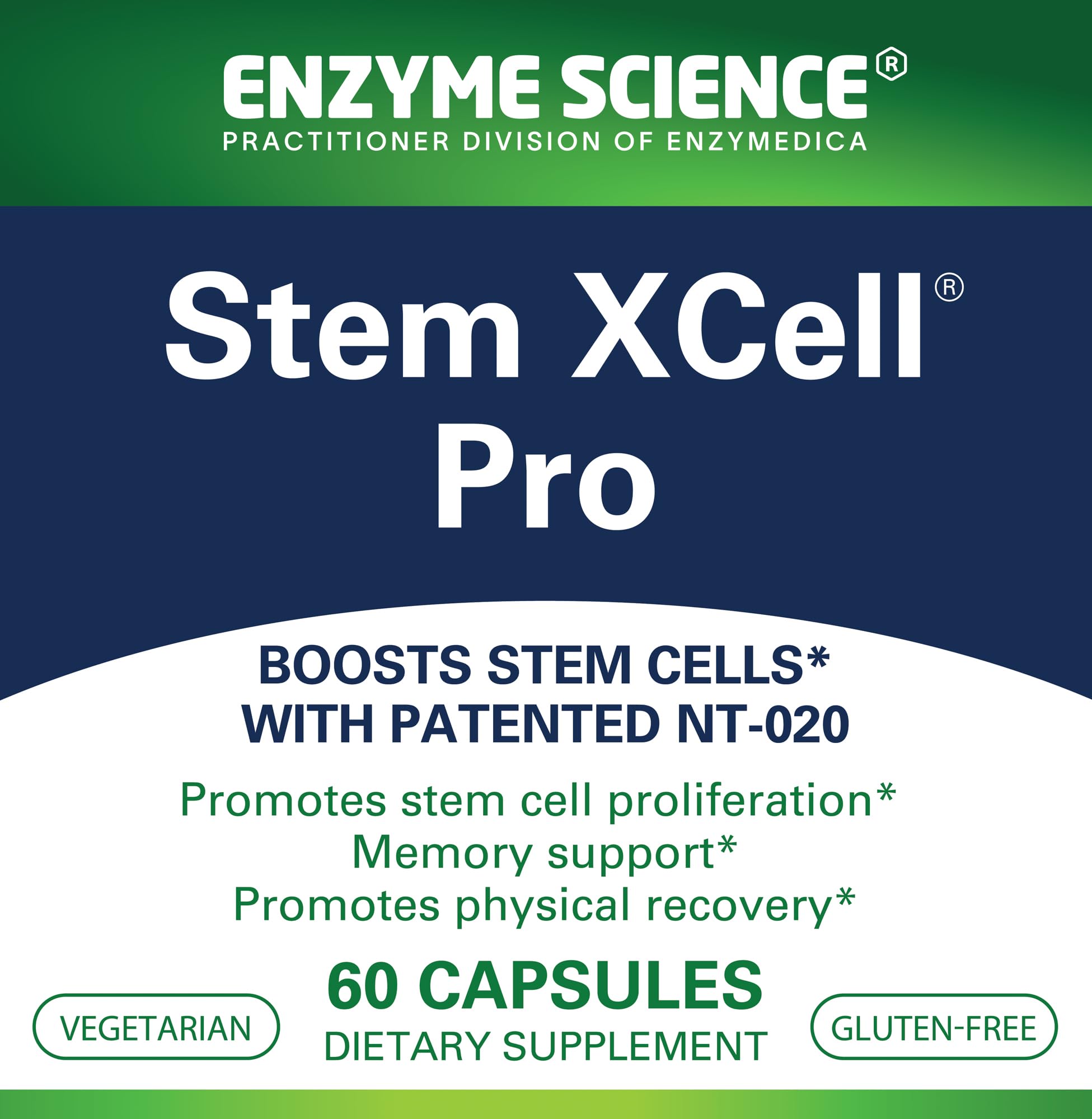Stem XCell Pro label close-up