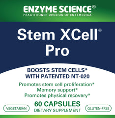 Stem XCell Pro label close-up