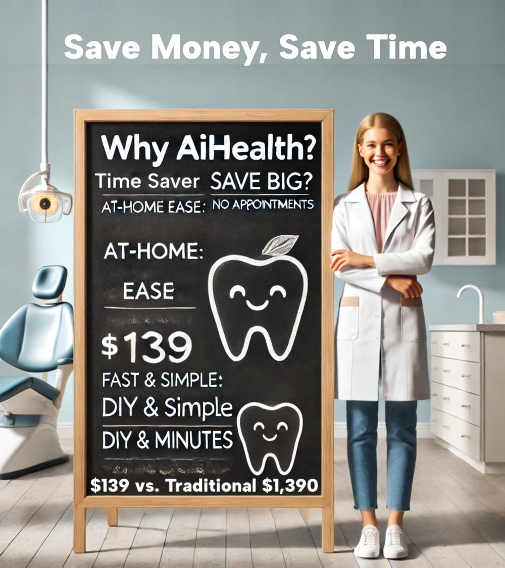 Step-by-step guidance for DIY smile kit