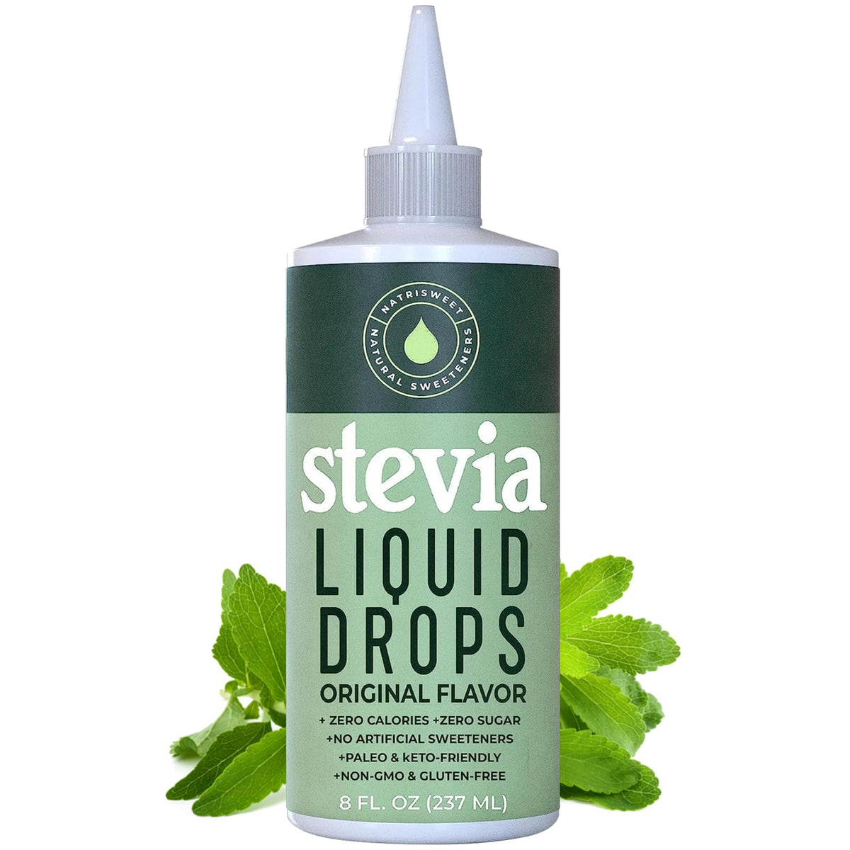 Natrisweet Stevia Liquid Drops bottle 8 oz