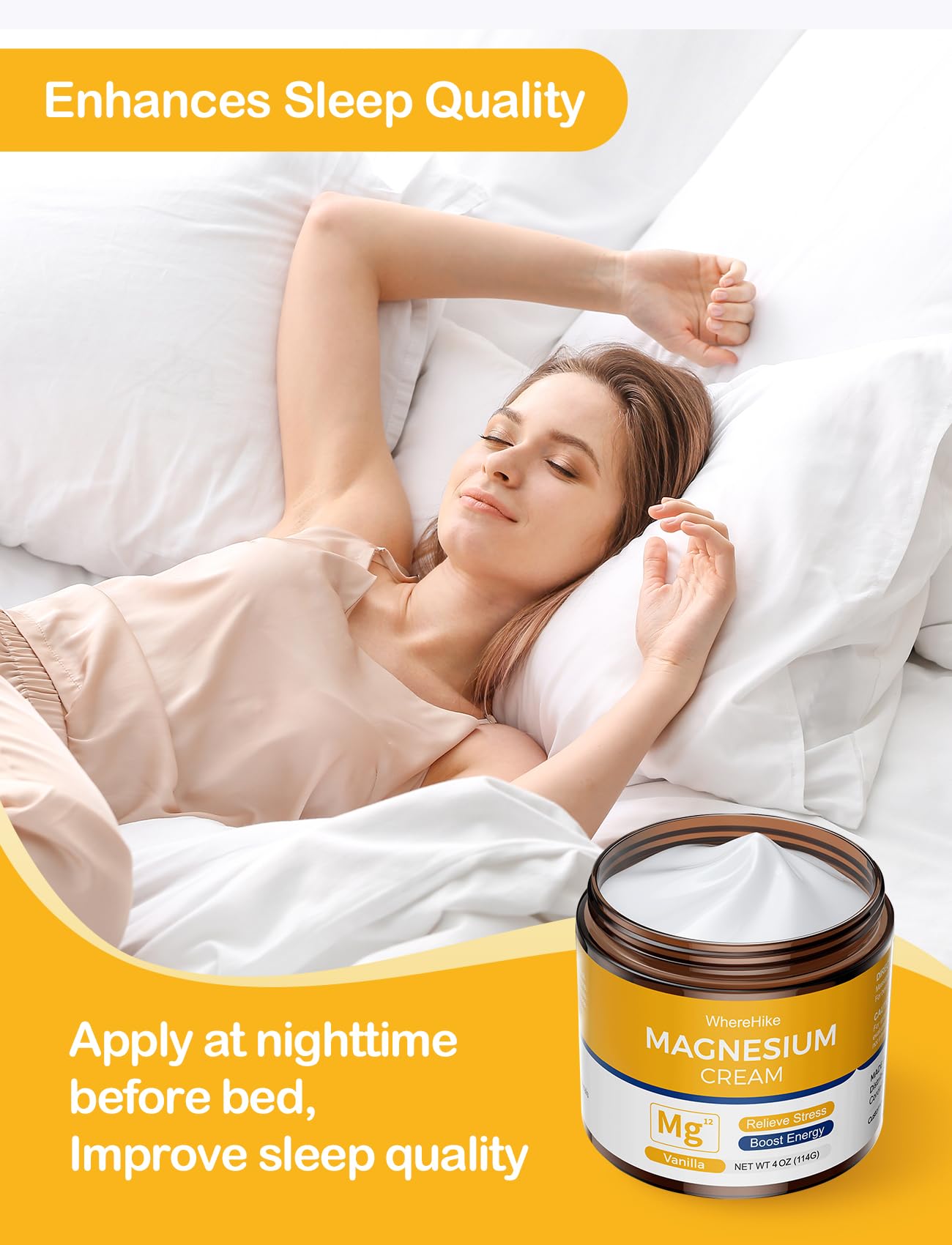 Application on legs showing muscle relaxation benefits