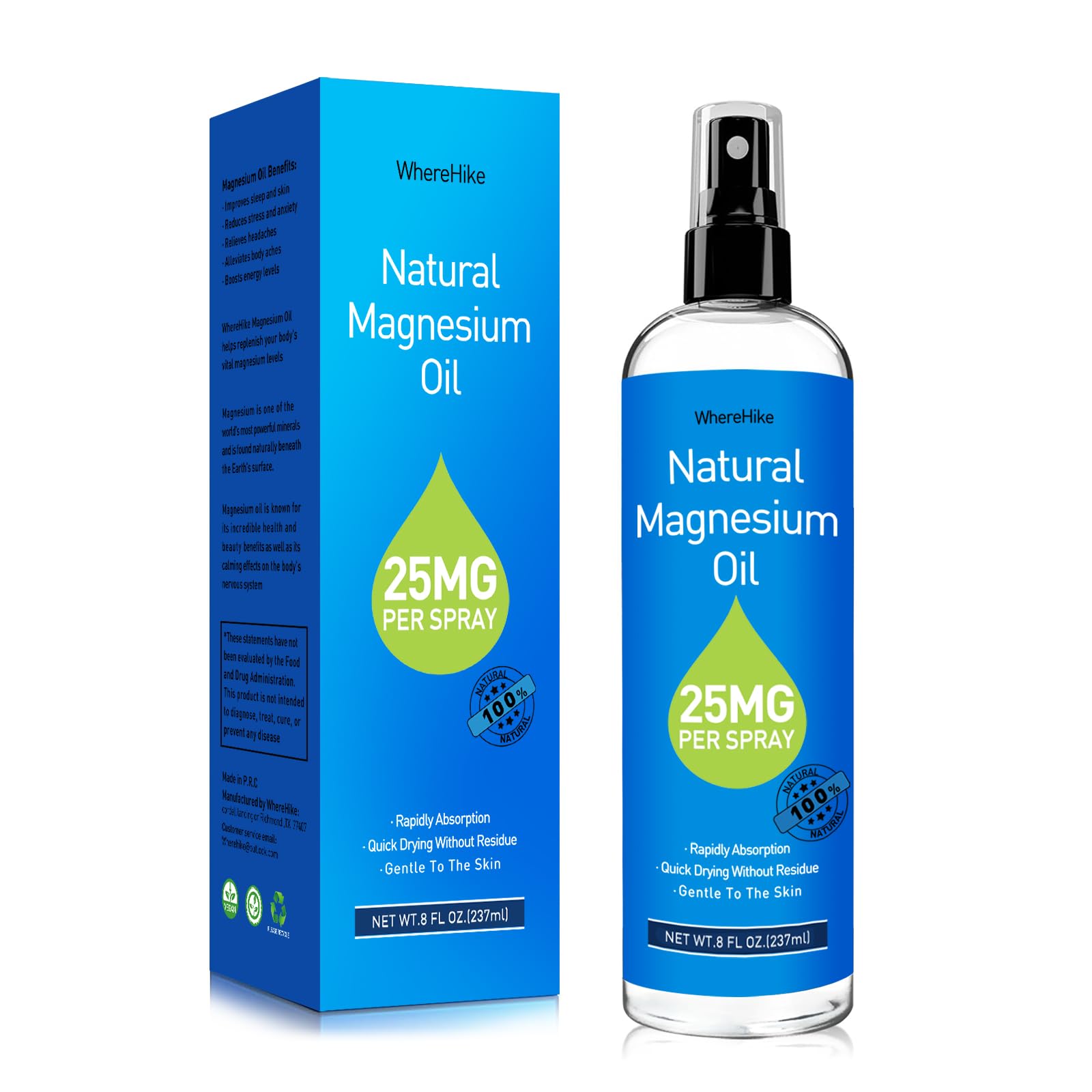 Relaxed muscles and better sleep with Stilip Magnesium Spray