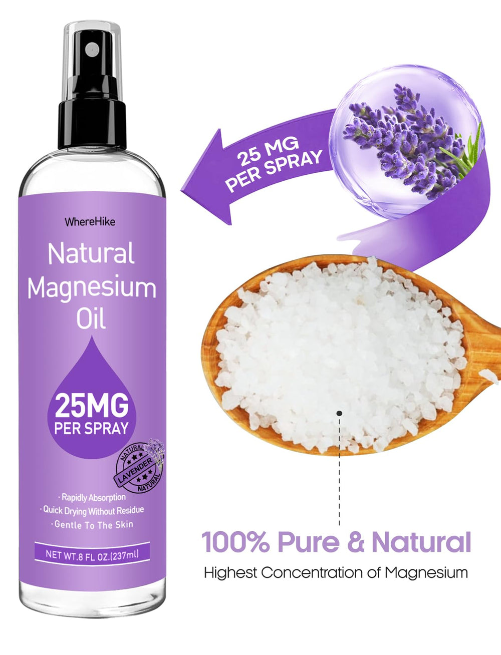 Stilip Magnesium Spray Natural Unscented variant