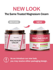 Nighttime magnesium lotion for pain relief and leg cramps