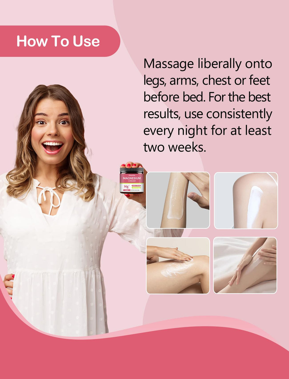 Relaxation and wellness with topical magnesium lotion