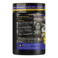Stim Lord back label with supplement facts
