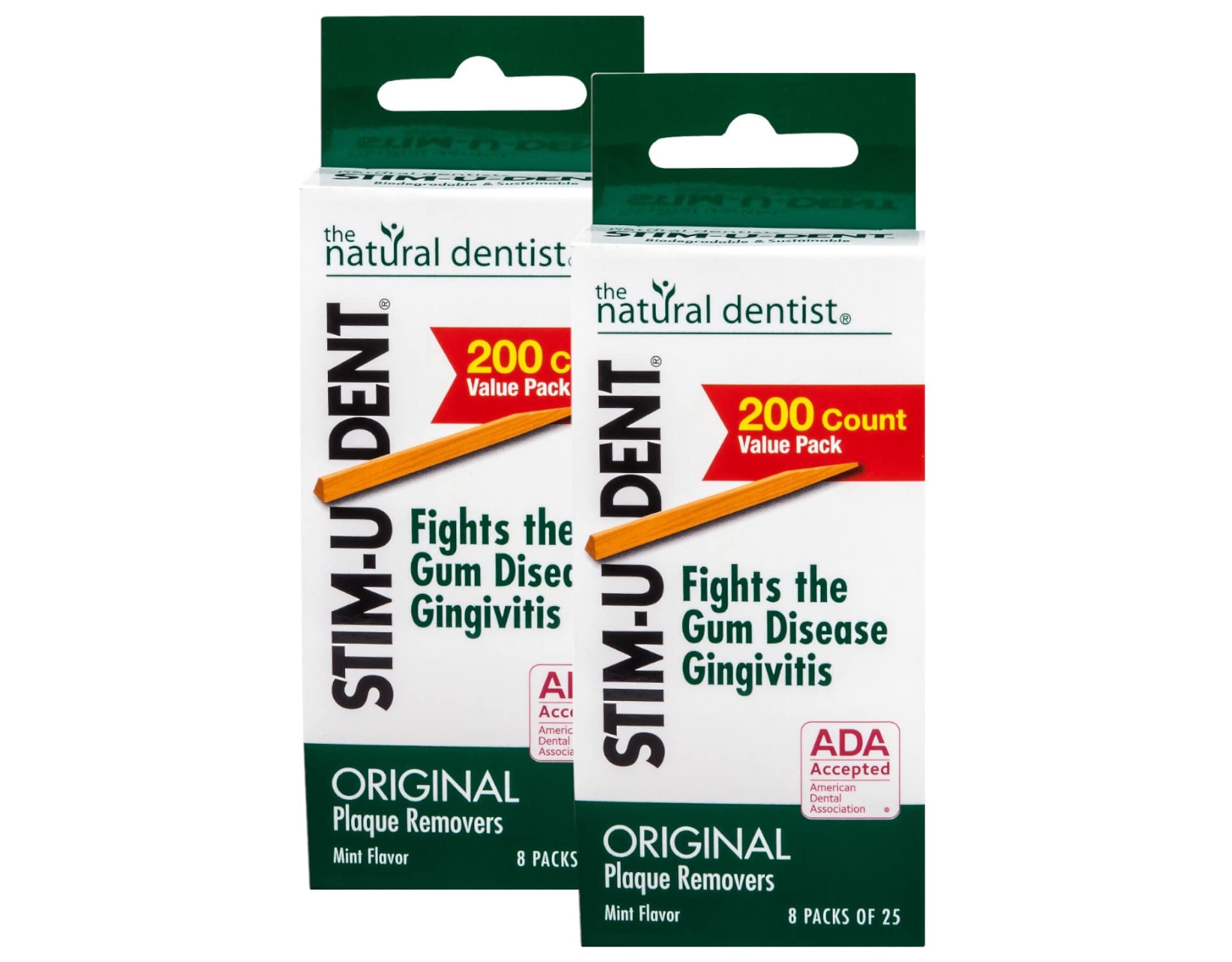 STIM-U-DENT Plaque Removers Mint Value Pack packaging