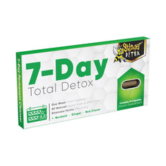 Stinger Detox 7-Day Total Detox bottle with capsules