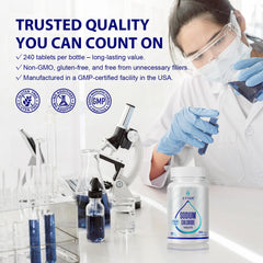 Close-up of STIOR 1000 mg sodium chloride tablet