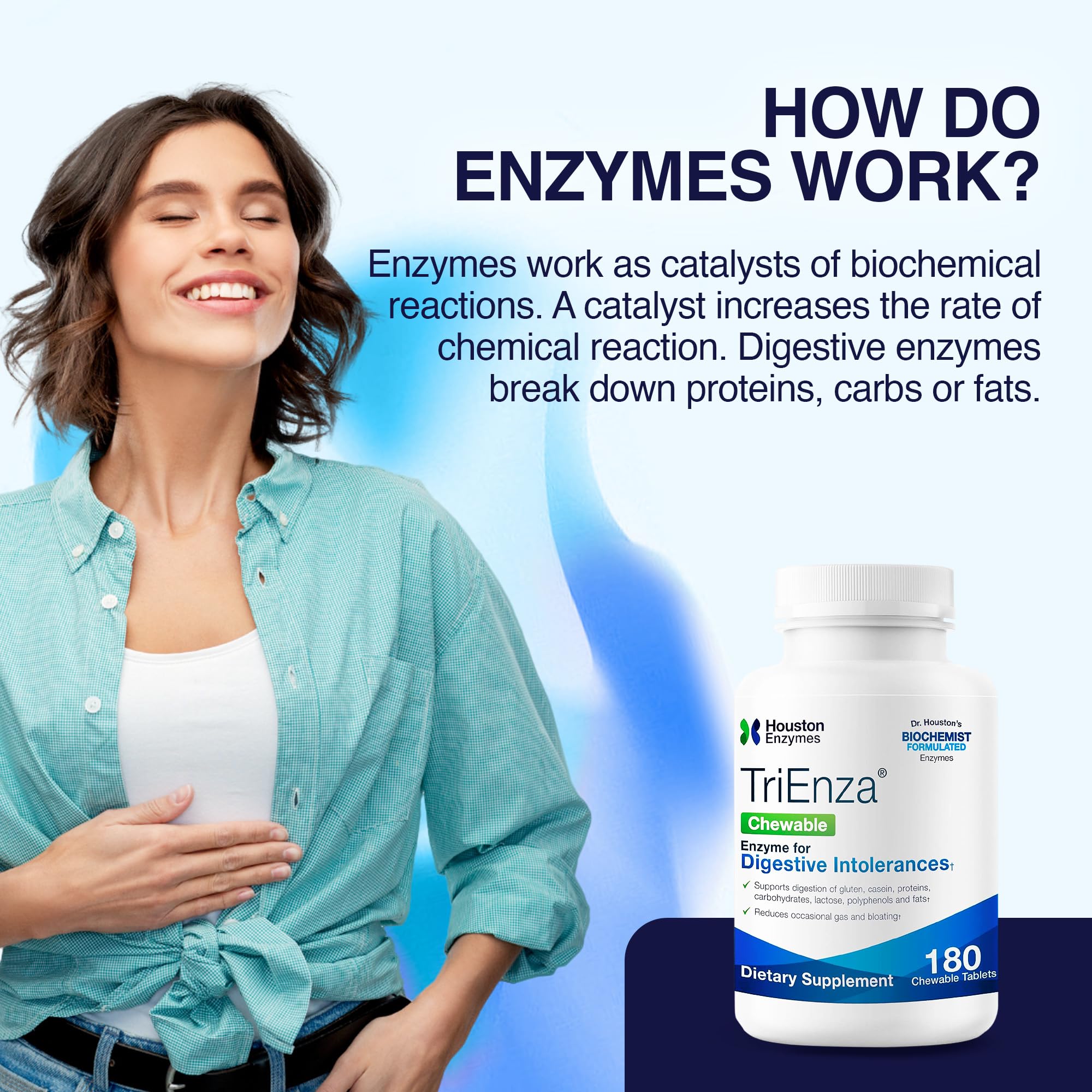 Illustration of digestion in the stomach