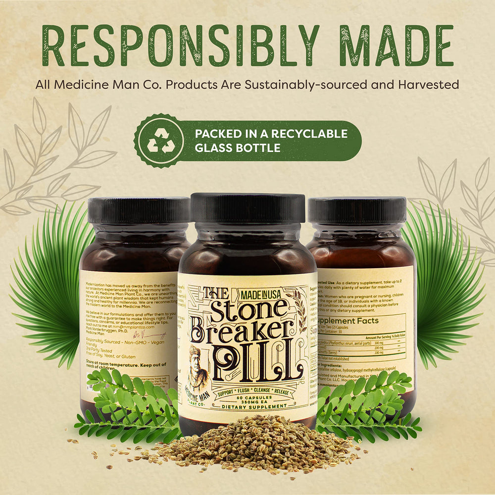 Plant-based capsules of Stone Breaker Pill