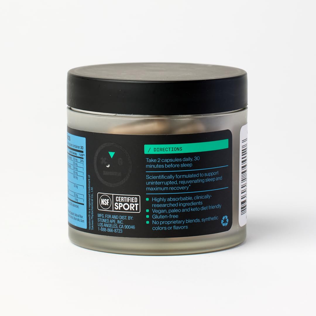 All-natural sleep aid ingredients being mixed