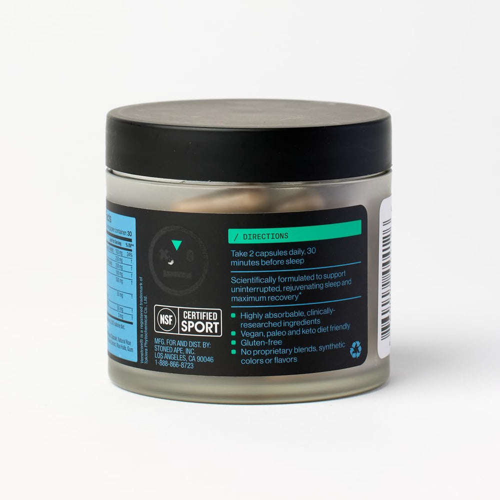 All-natural sleep aid ingredients being mixed