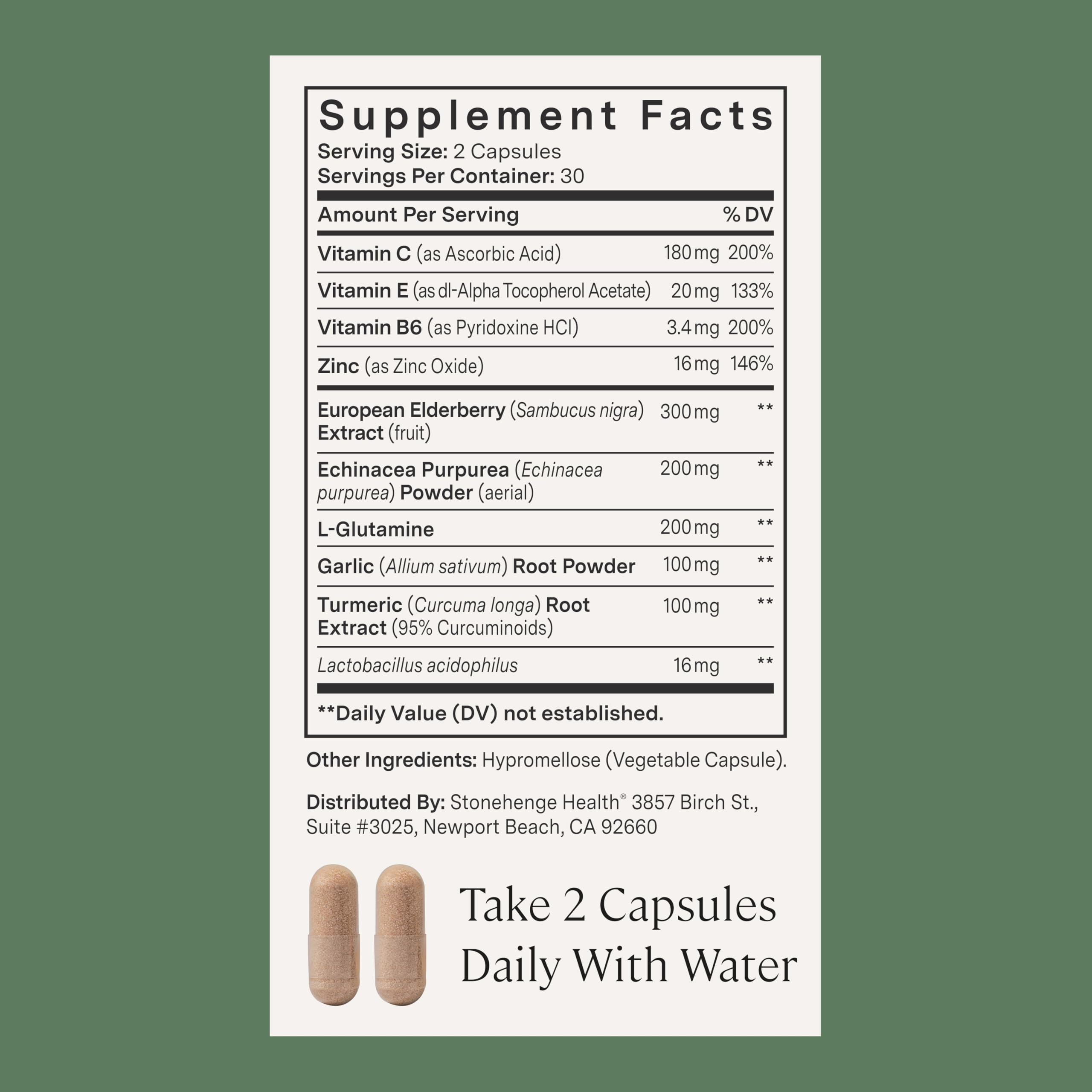 Lifestyle image featuring Stonehenge Health Dynamic Immunity