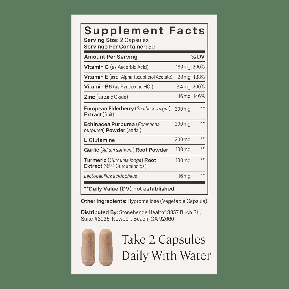 Lifestyle image featuring Stonehenge Health Dynamic Immunity