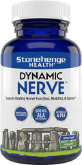 Stonehenge Health Dynamic Nerve Supplement bottle on white background
