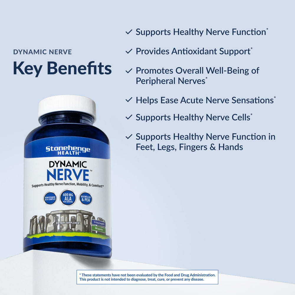 Benfotiamine and PEA ingredients highlighted on packaging