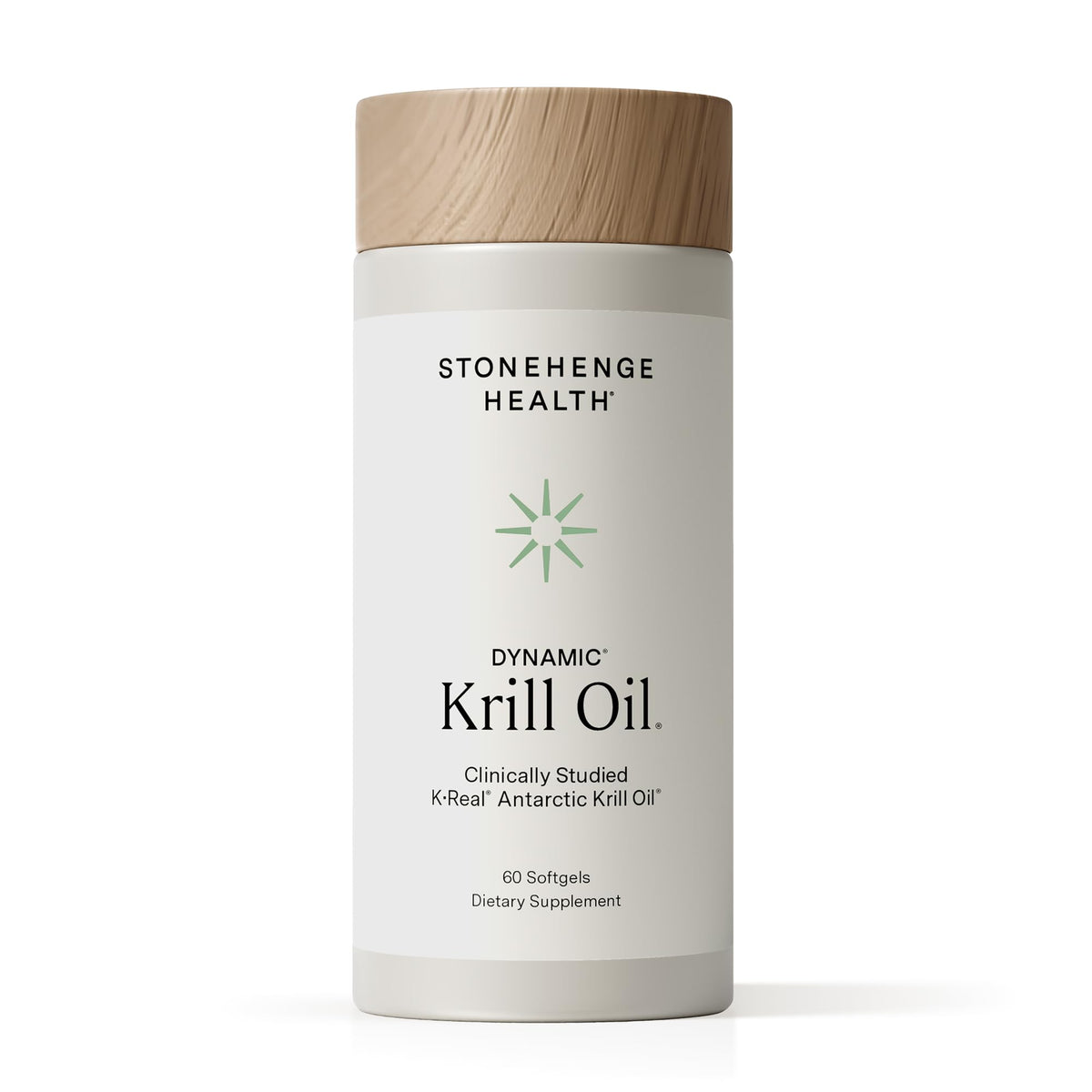 Stonehenge Health Dynamic Krill Oil 1600mg bottle front