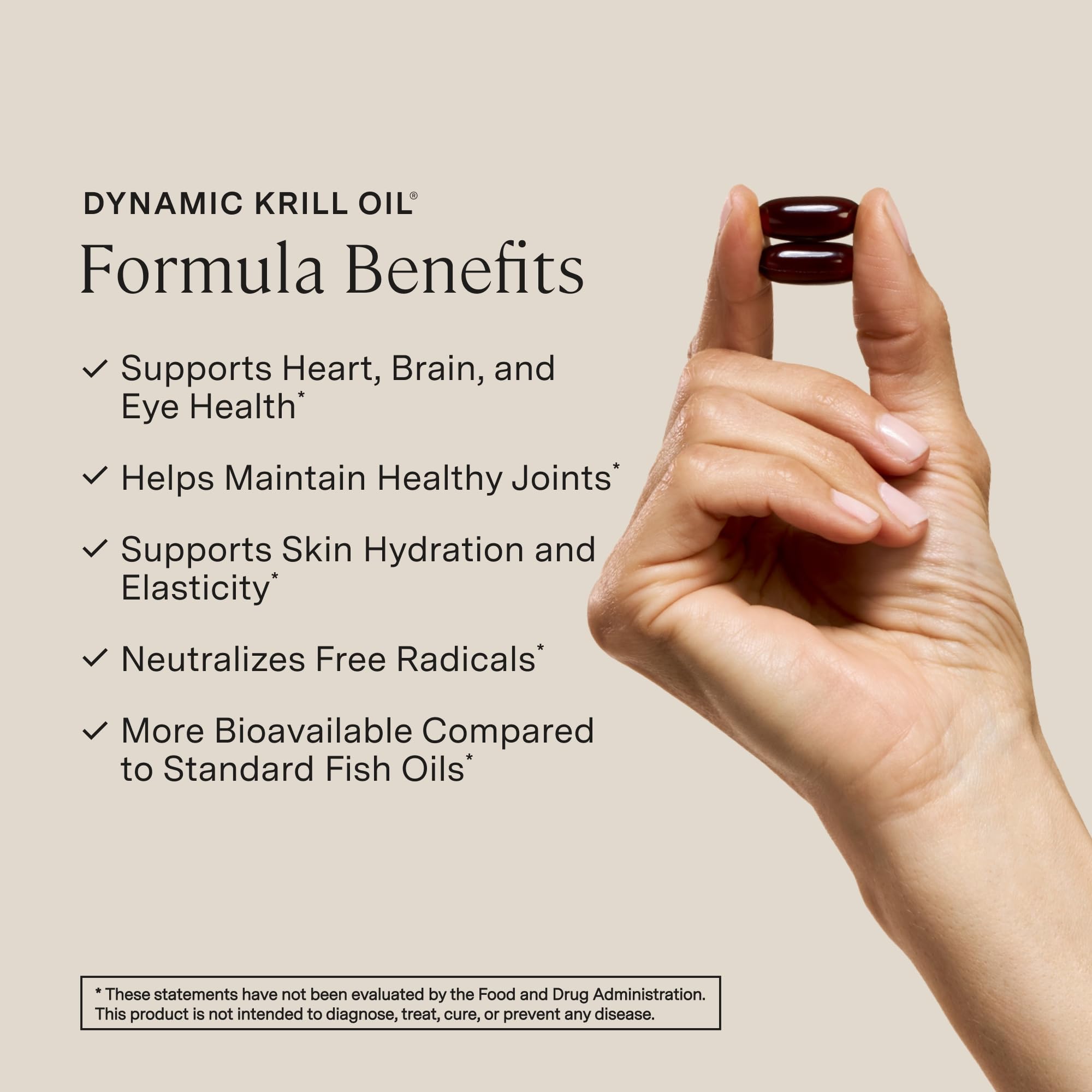 Phospholipids label indicating enhanced absorption