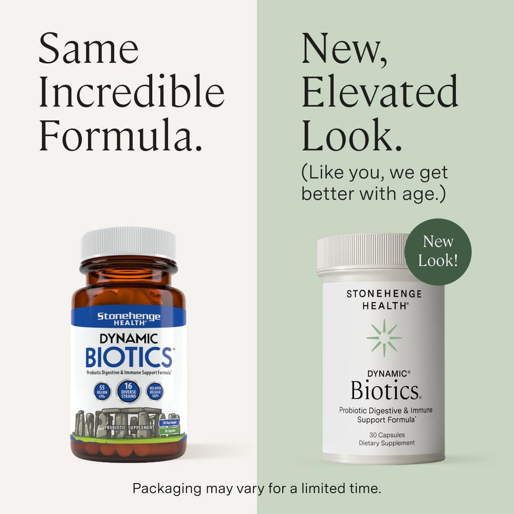 Close-up label featuring 16 probiotic strains and NutraFlora prebiotic