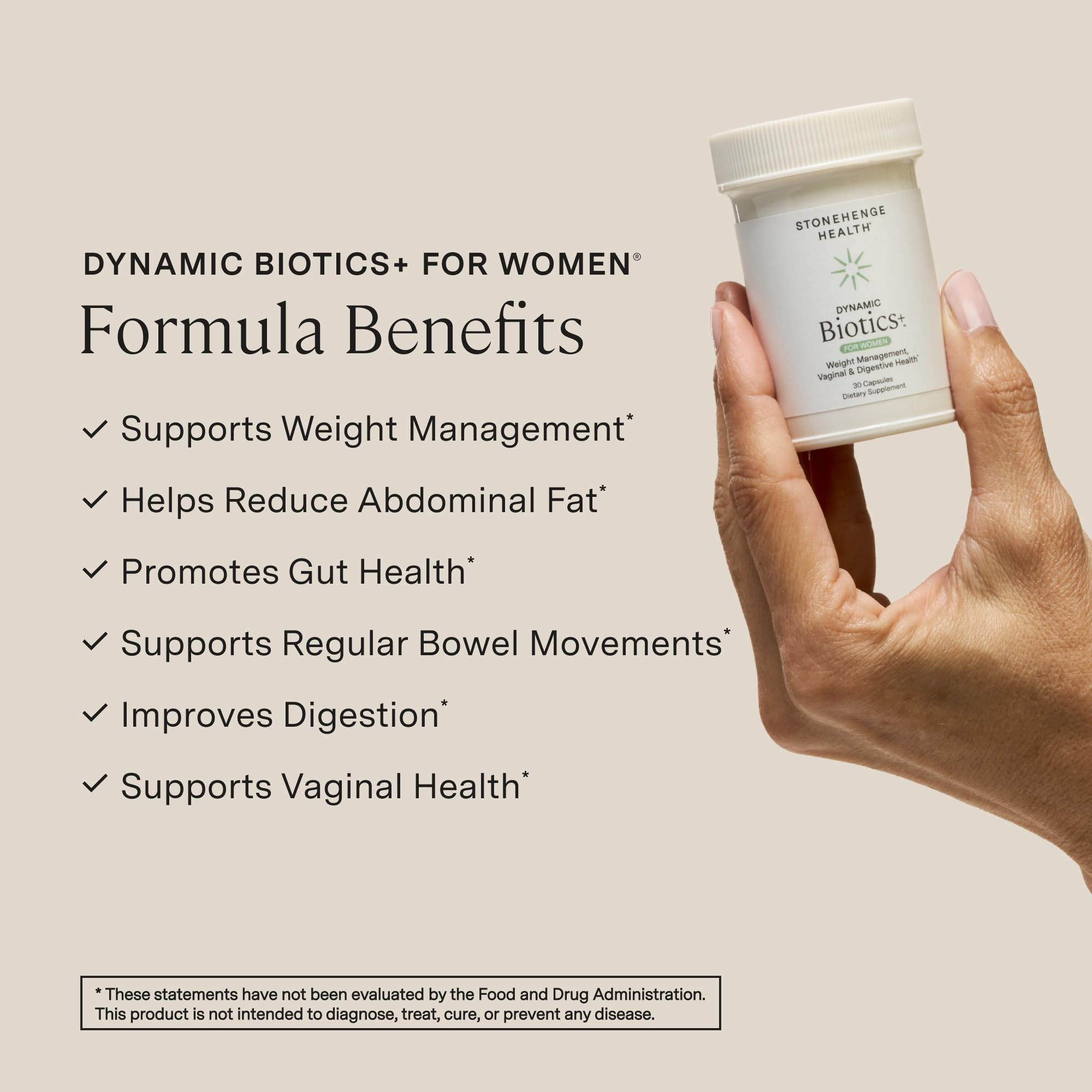 Graphic representing feminine health and vaginal support