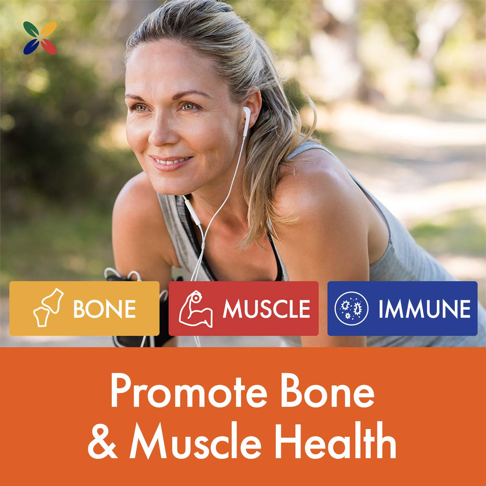 D-Pure Vitamin D3 aiding teeth and bone health with safflower oil