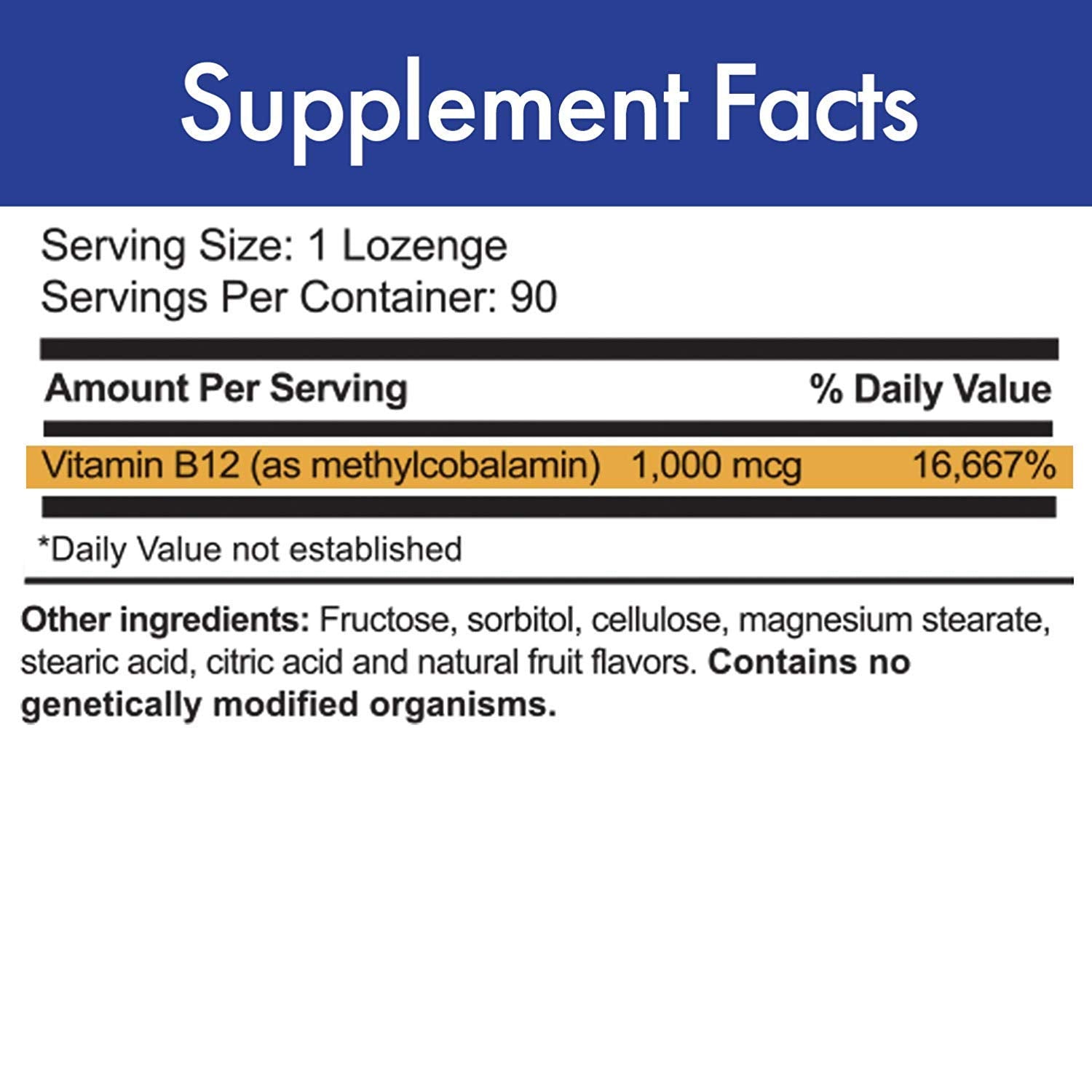 Close-up of MAX-B12 lozenge dissolving under the tongue for rapid absorption