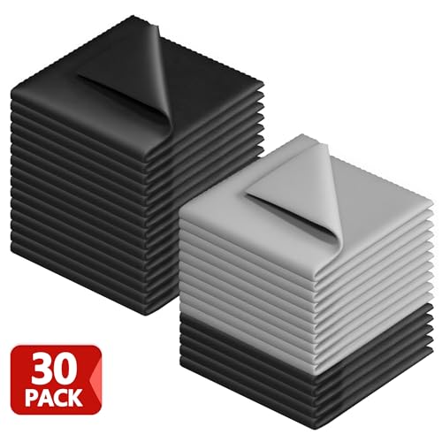 Bulk microfiber cloths packaged for storage and gifting