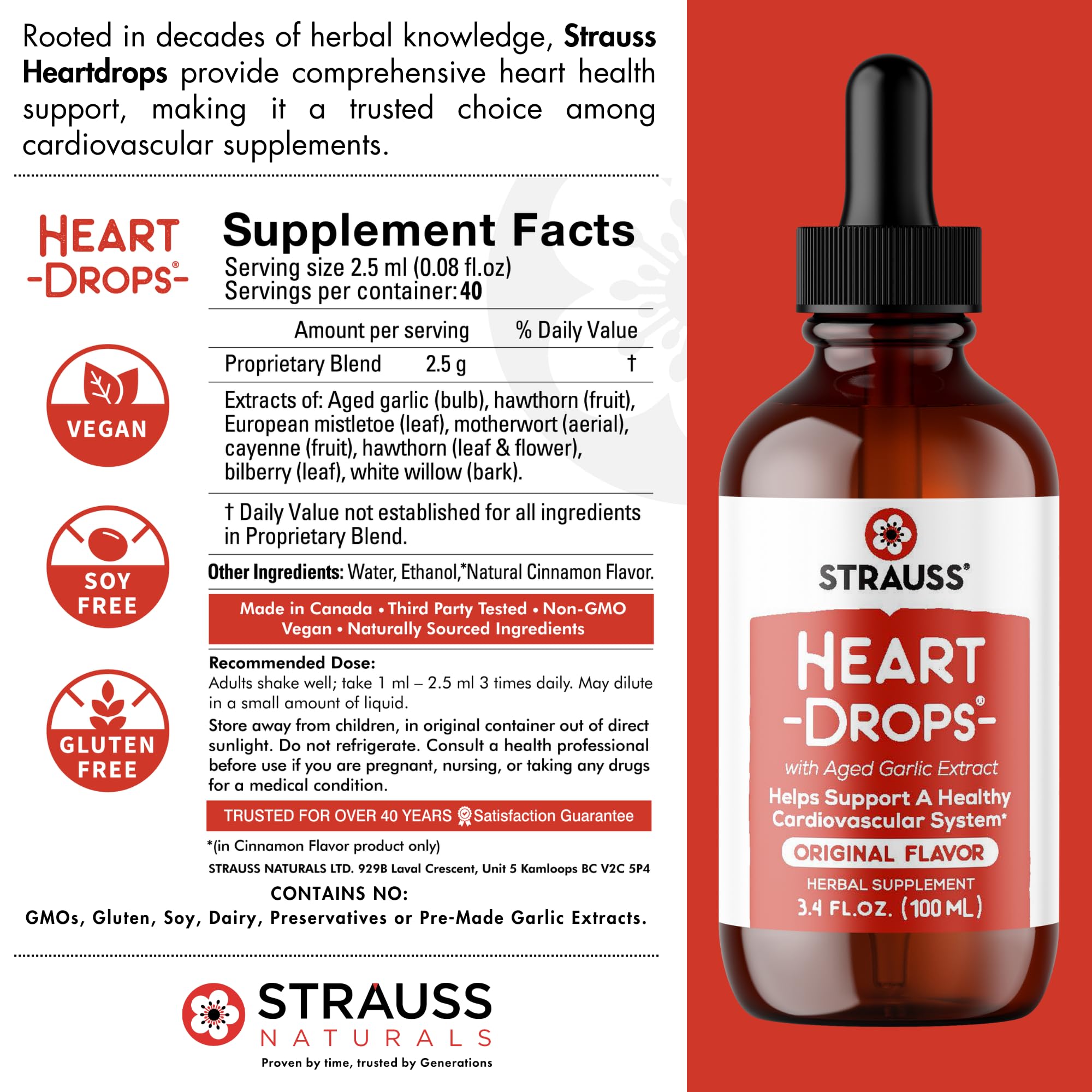 Ingredients highlight aged garlic extract, bilberry leaf and cayenne fruit