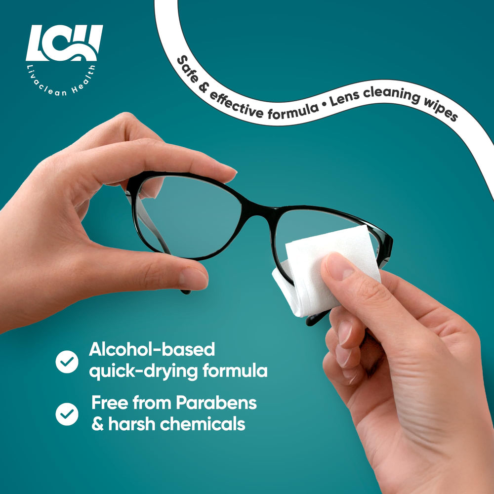 Glasses being cleaned to a streak-free finish