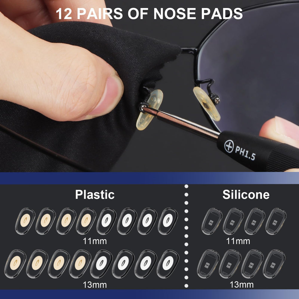 Screw caps, nuts, shims, and anti-slip covers for repairs