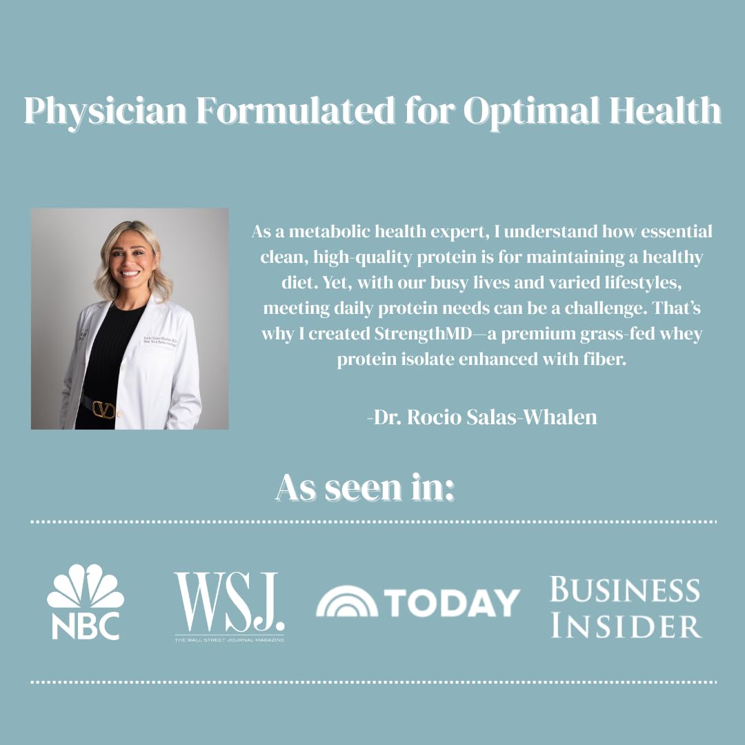 Dr. Rocio Salas-Whalen physician-formulated StrengthMD protein