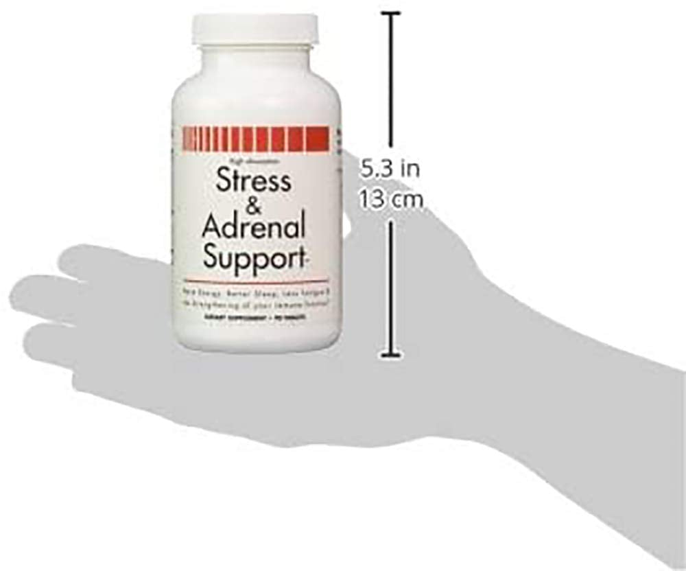 Made in USA label on Stress and Adrenal Support packaging - product image 9