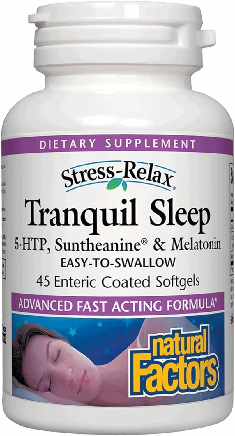 Stress-Relax Tranquil Sleep bottle on white background