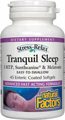 Stress-Relax Tranquil Sleep bottle on white background