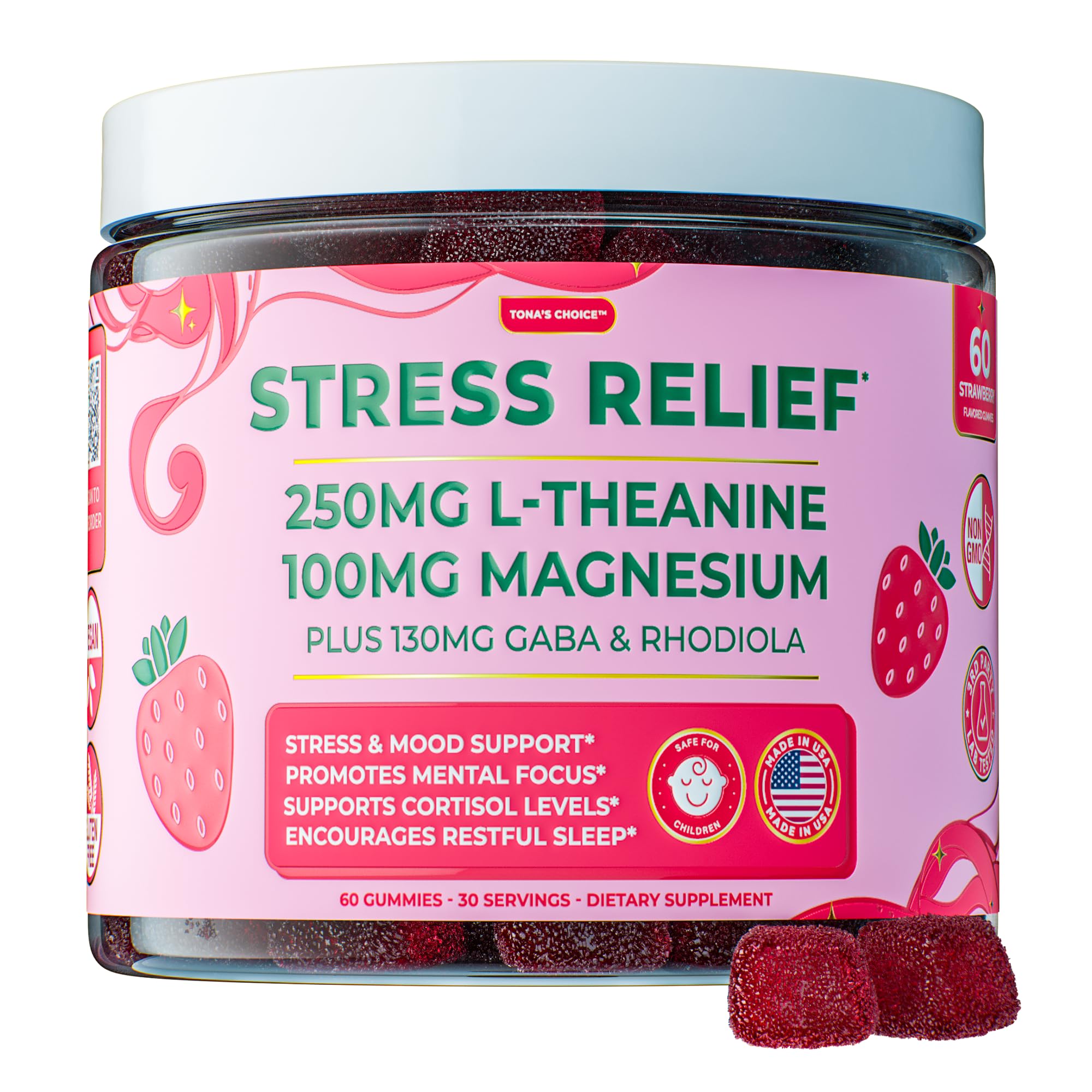 Hero image of Quali-Tea stress relief gummies