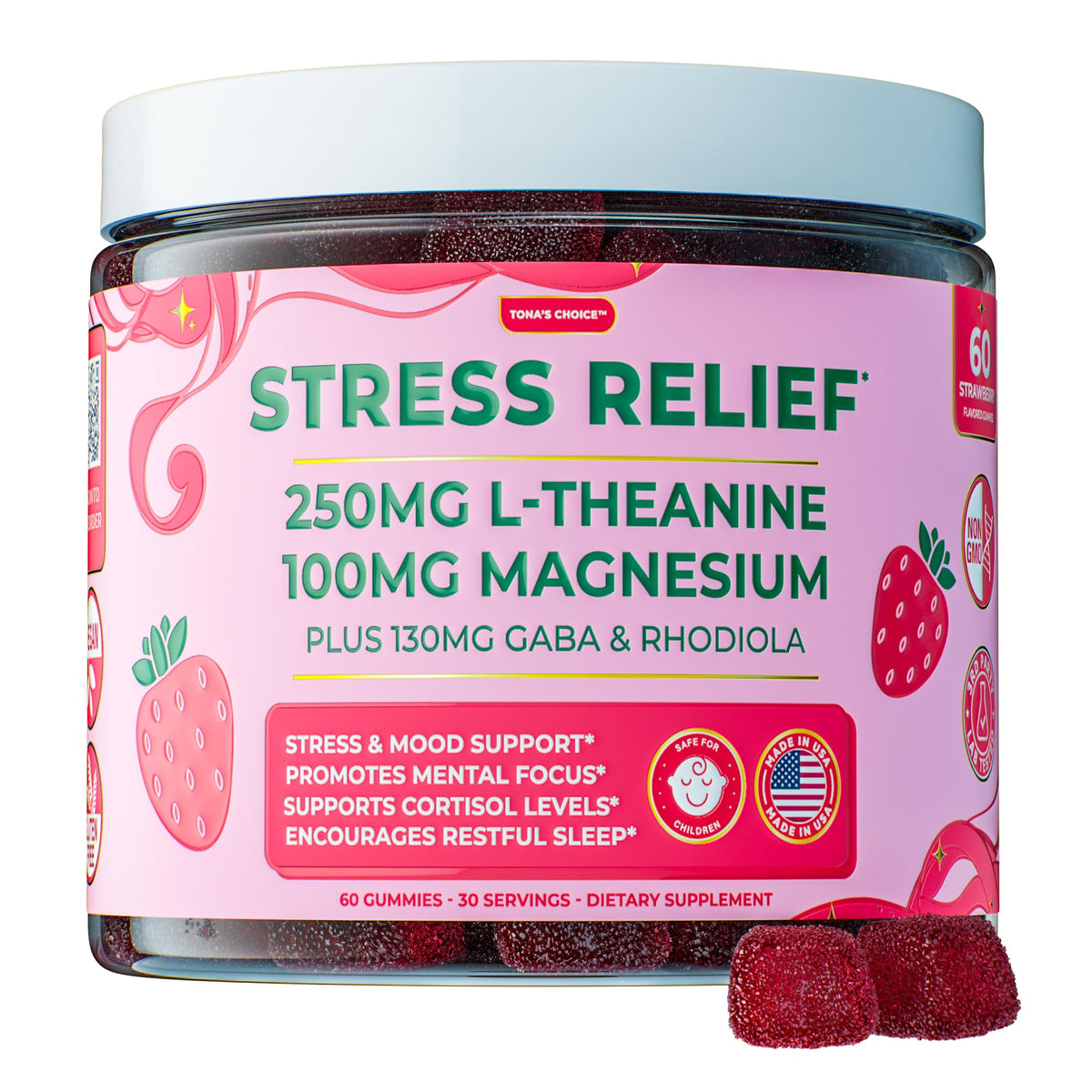 Hero image of Quali-Tea stress relief gummies