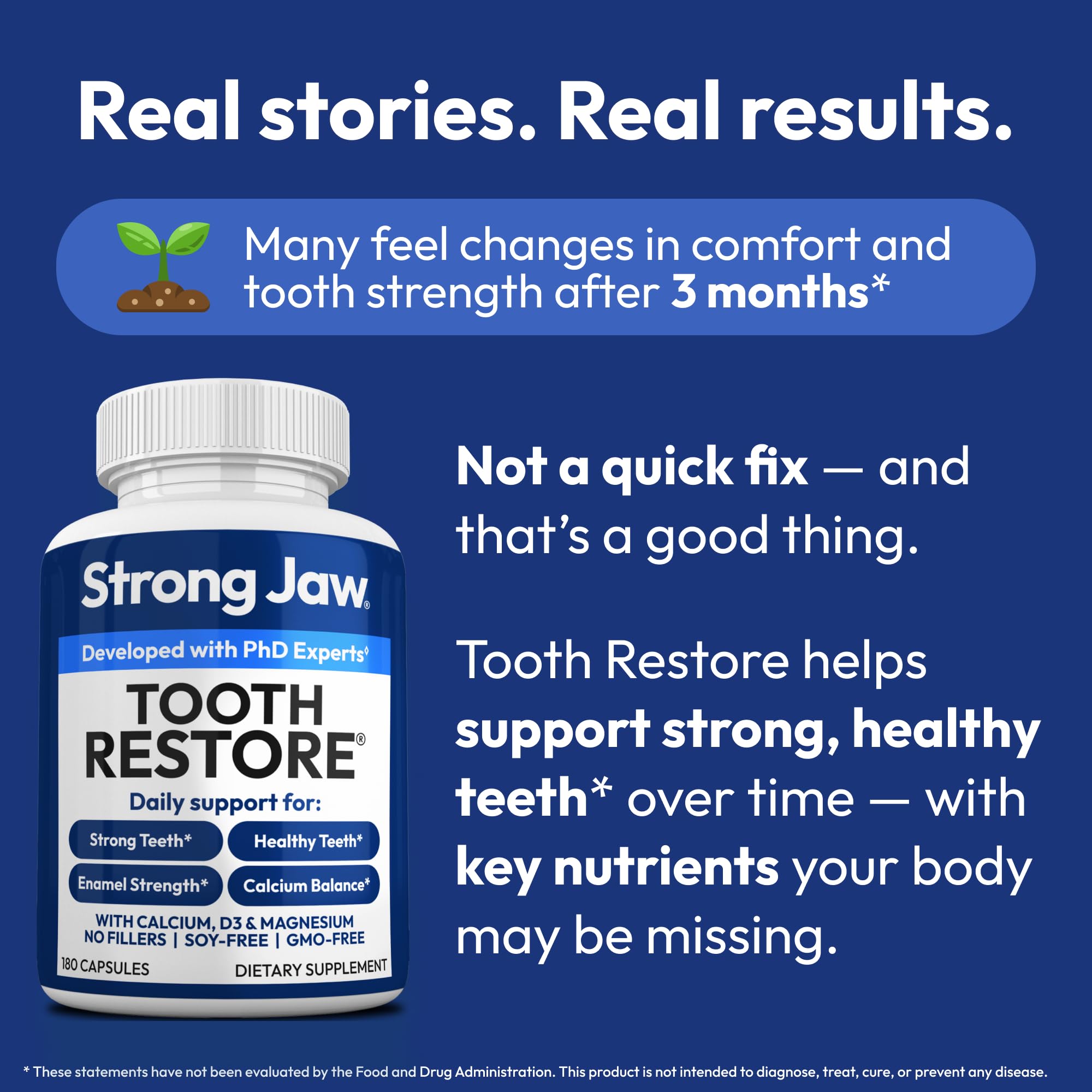 Visual of enamel health concept and strong teeth