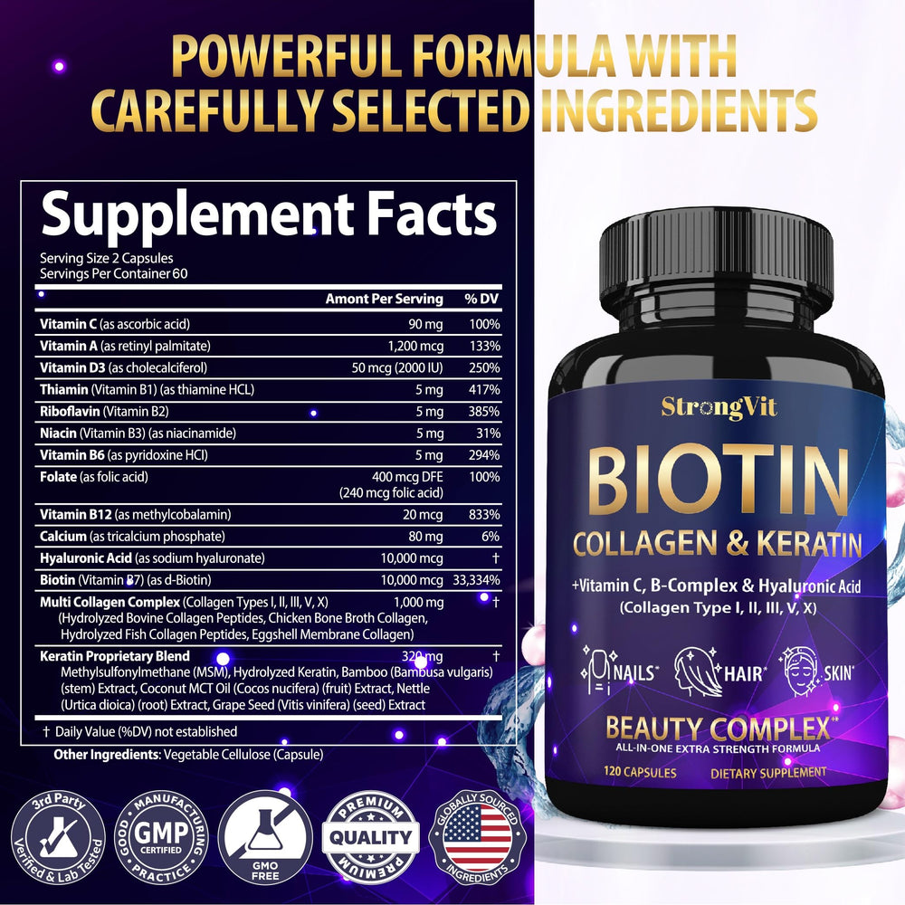 Close-up of the daily two-capsule dose