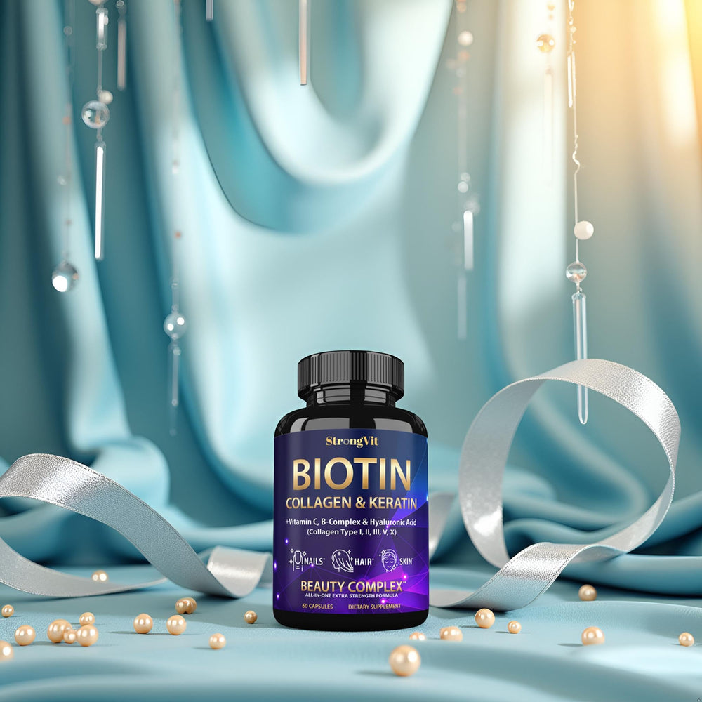 StrongVit logo with money-back guarantee badge