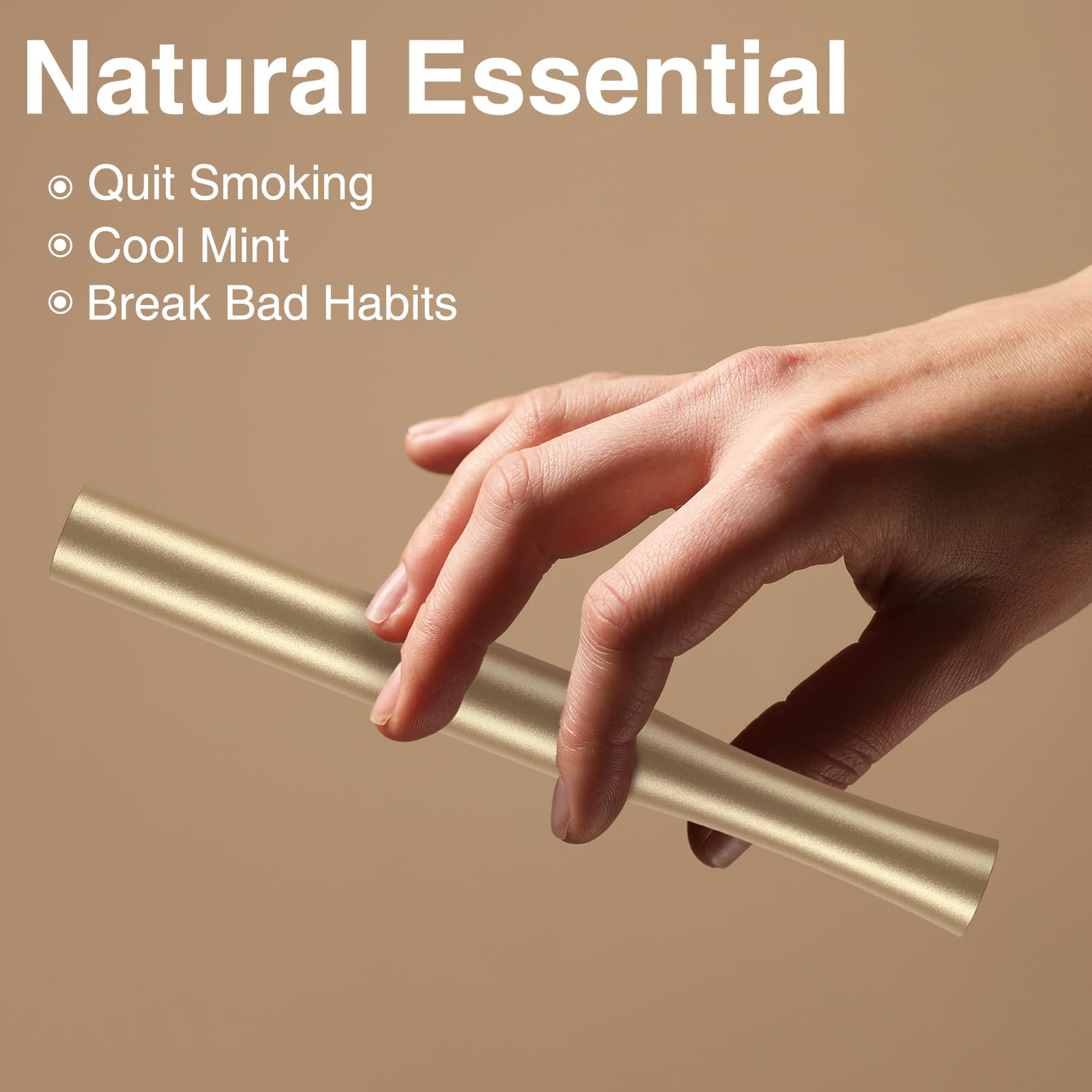 Main metal tube, plastic stick, and storage bag contents