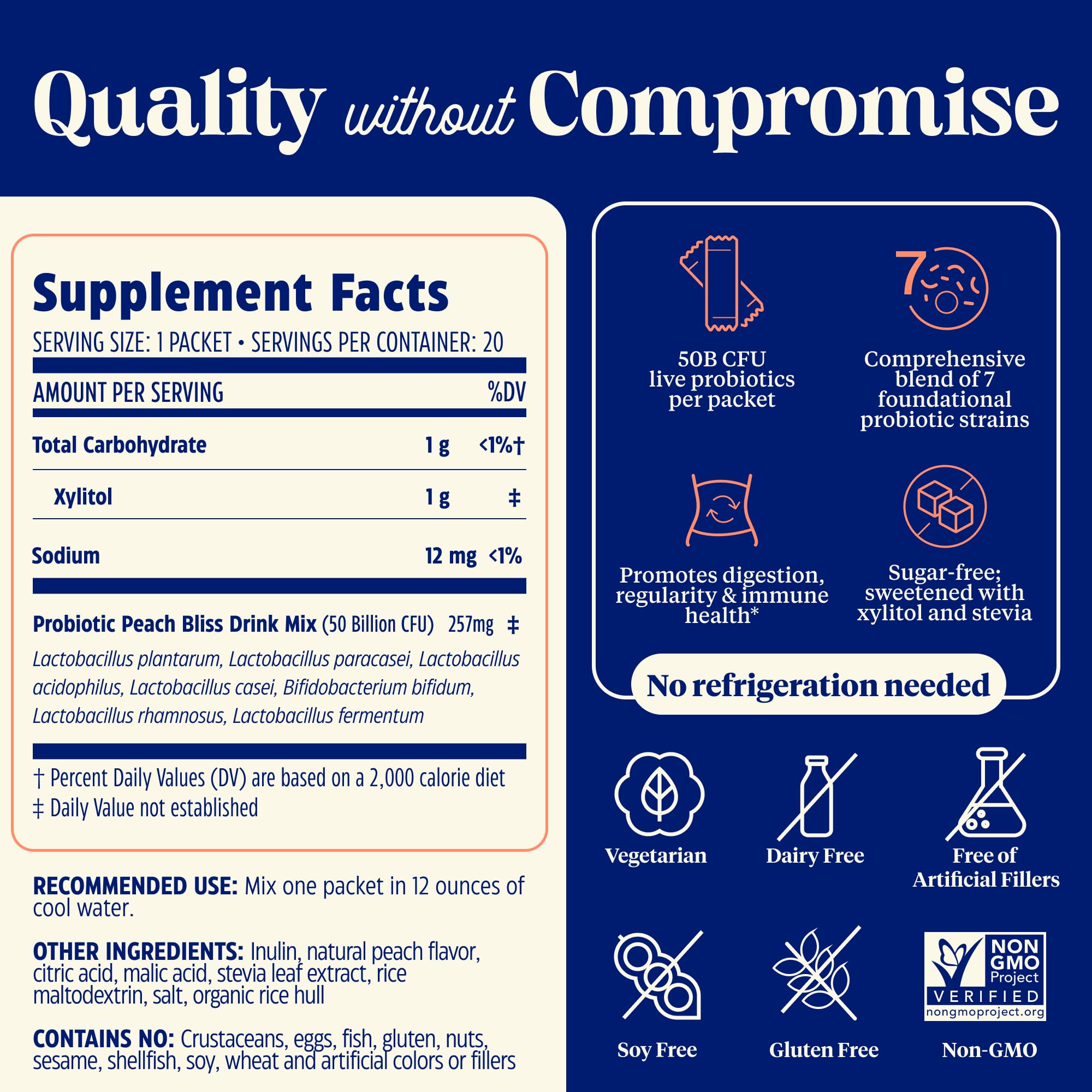 Box of SubCulture Peach Bliss 20-stick packs