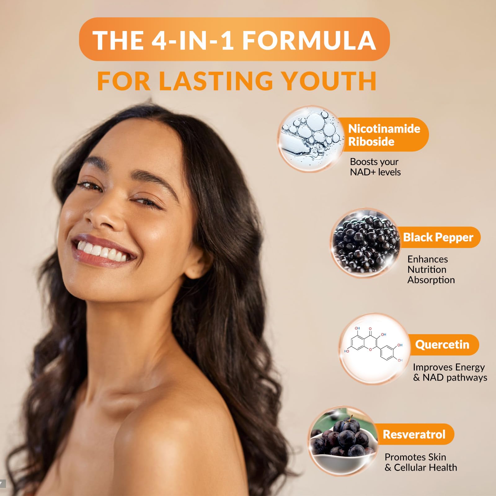 Graphic showing sublingual absorption of drops